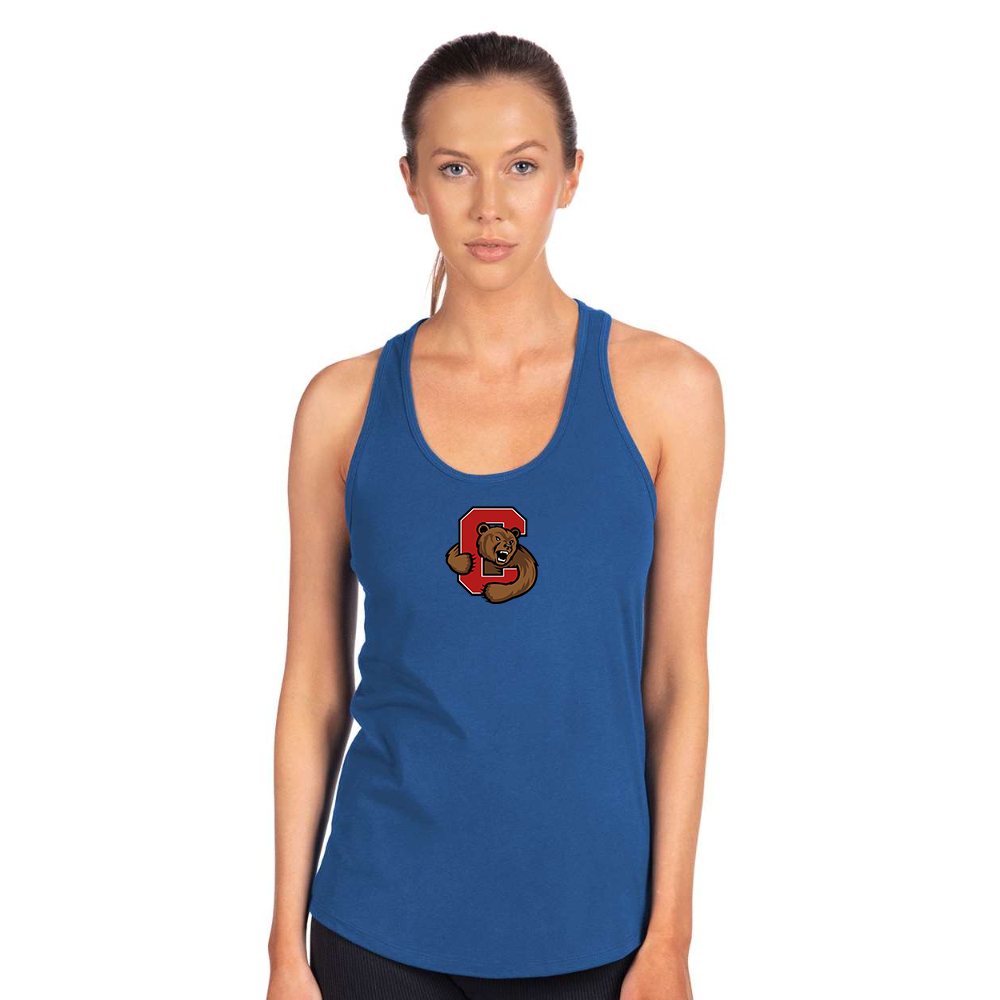 Women's  Cornell Big Red Next Level Ideal Racerback Tank