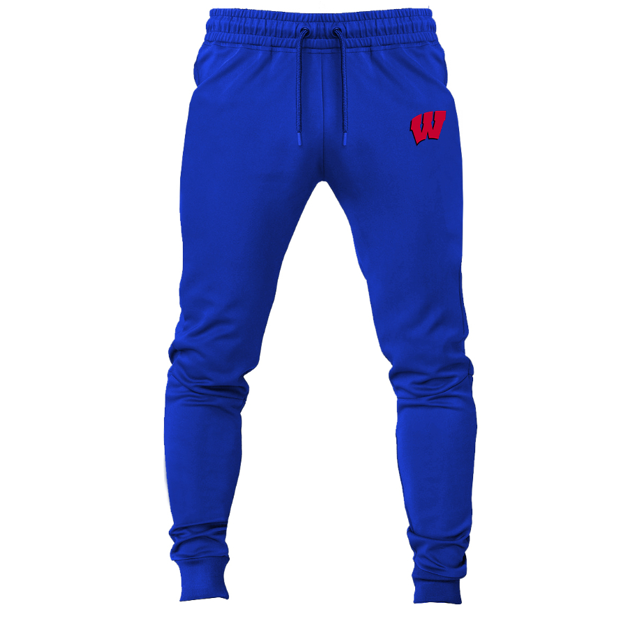 Men's Wisconsin Badgers Logo Sweatpants Joggers