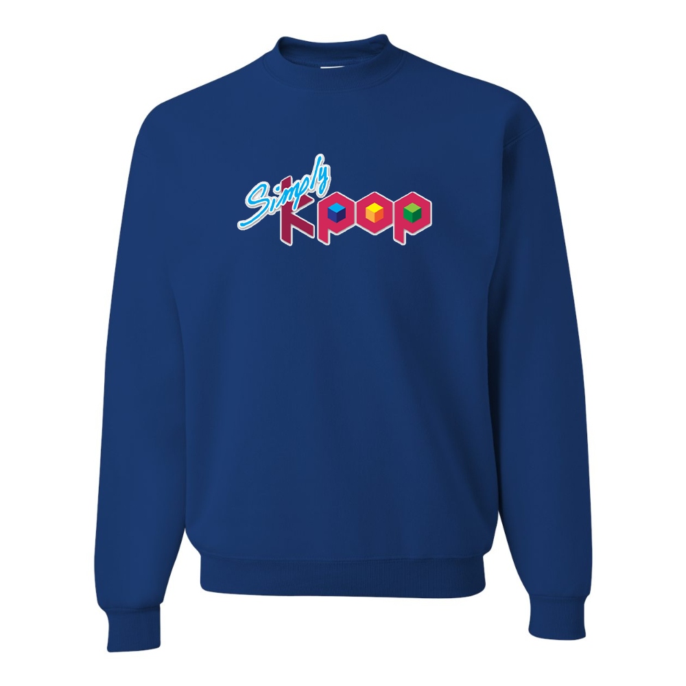 Men's  Simply Kpop JERZEES NuBlend Crewneck Sweatshirt