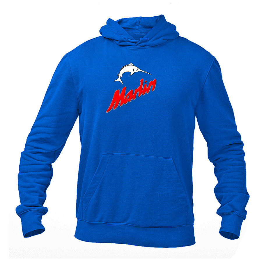 Men's Marlin Logo Pullover Hoodie