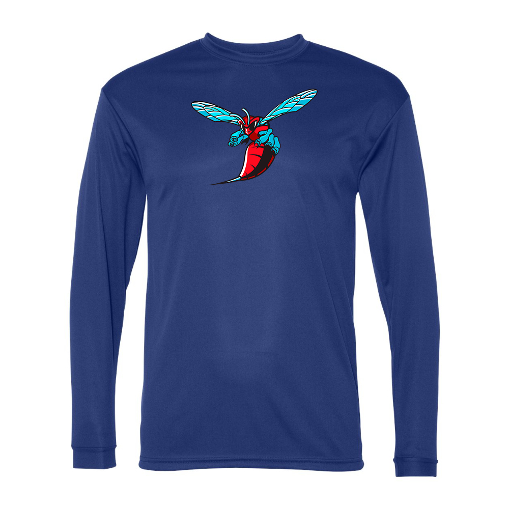 Men's Delaware State Hornets Performance Long Sleeve T-Shirt