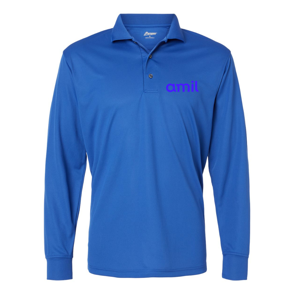 Men's  Amil Paragon Prescott Long Sleeve Polo