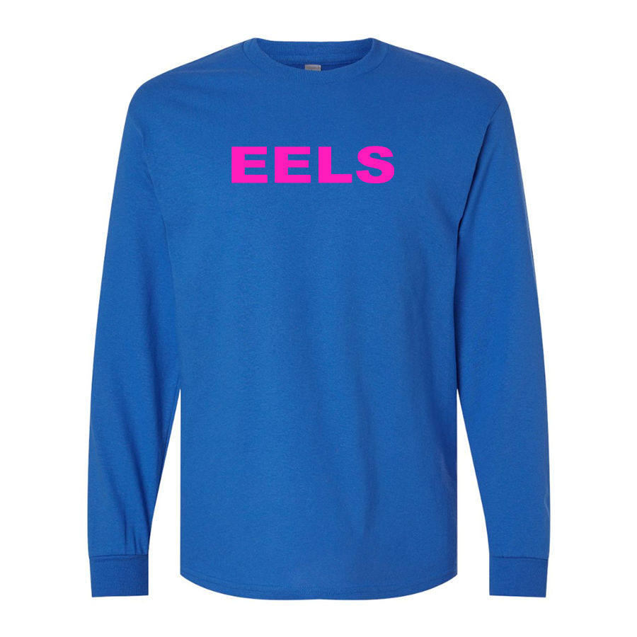 Men's Eels Gildan Heavy Cotton Long Sleeve T-Shirt