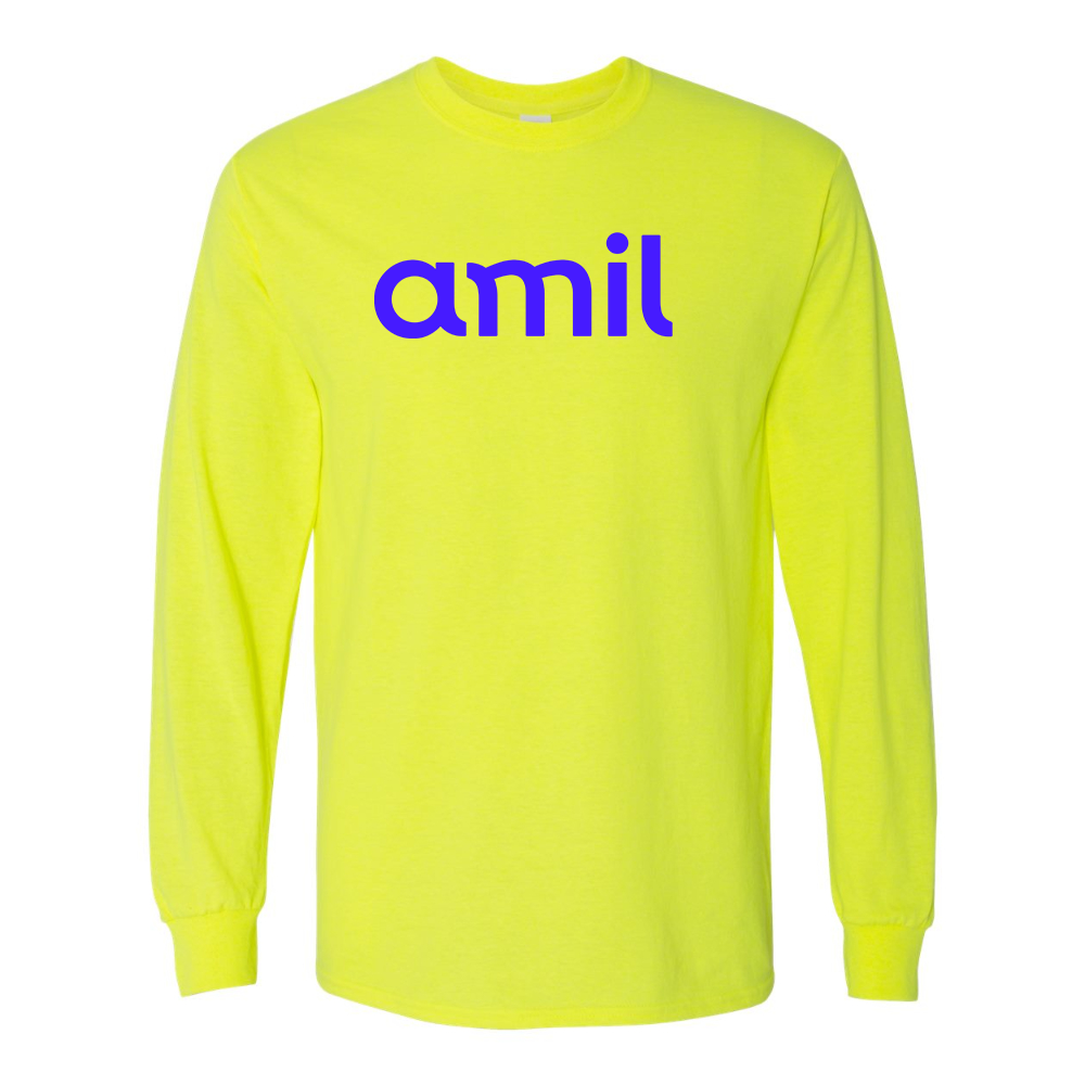 Men's Amil Gildan Heavy Cotton Long Sleeve T-Shirt