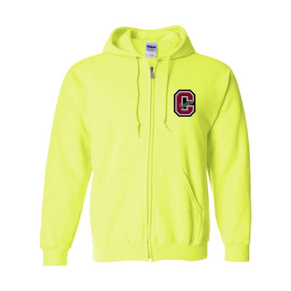 Men's  Colgate Raiders  Gildan  Heavy Blend Full Zip Hooded Sweatshirt