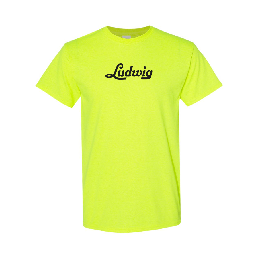 Men's Ludwig  Logo Cotton T-Shirt
