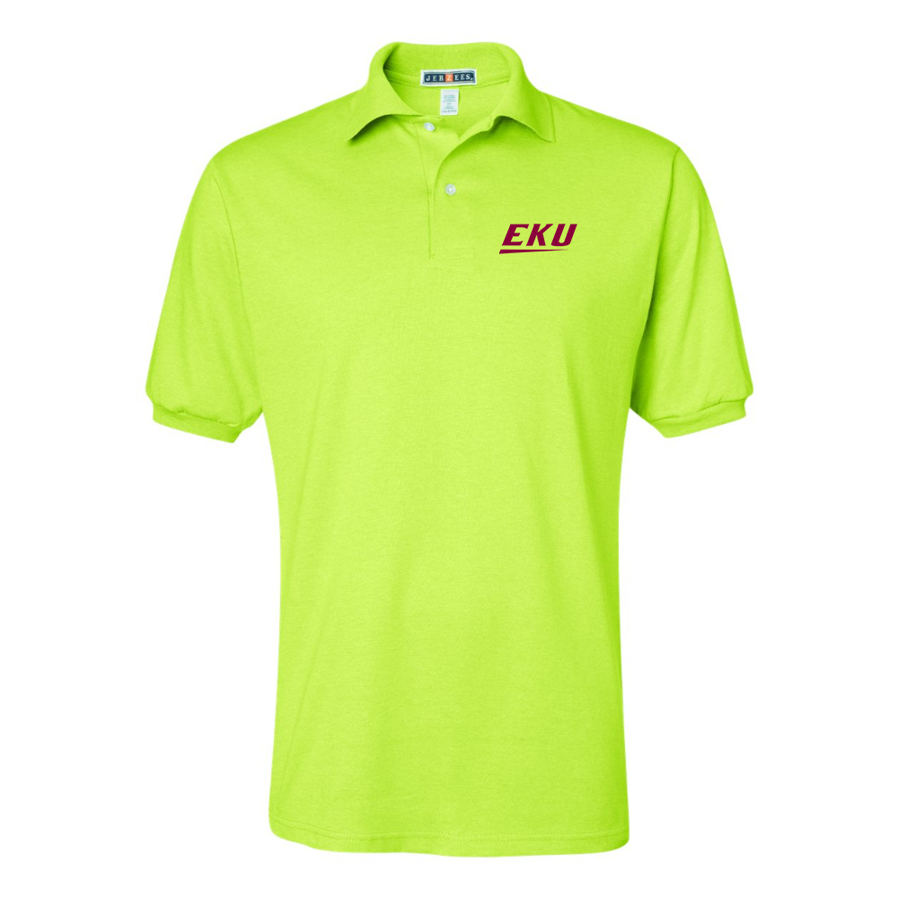 Men's Eastern Kentucky Colonels JERZEES  SpotShield polo