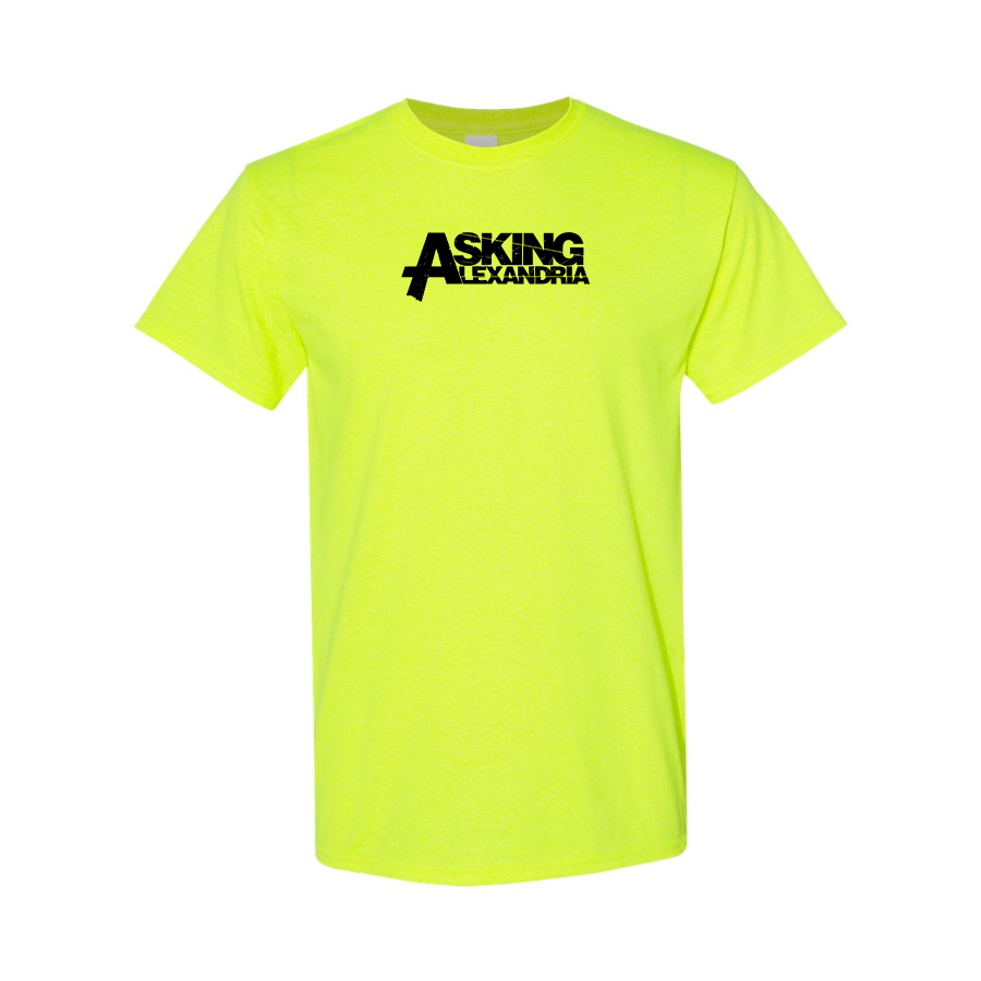 Men's Asking Alexandria  Logo Cotton T-Shirt