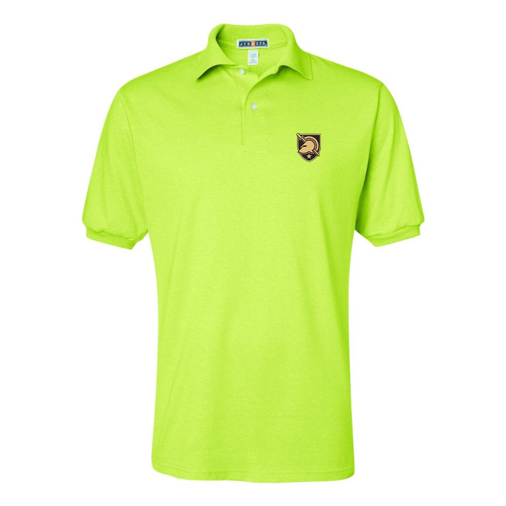 Men's  Army Black Knights JERZEES  SpotShield polo