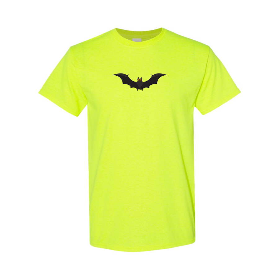 Men's Bat-Emoji Logo Cotton T-Shirt