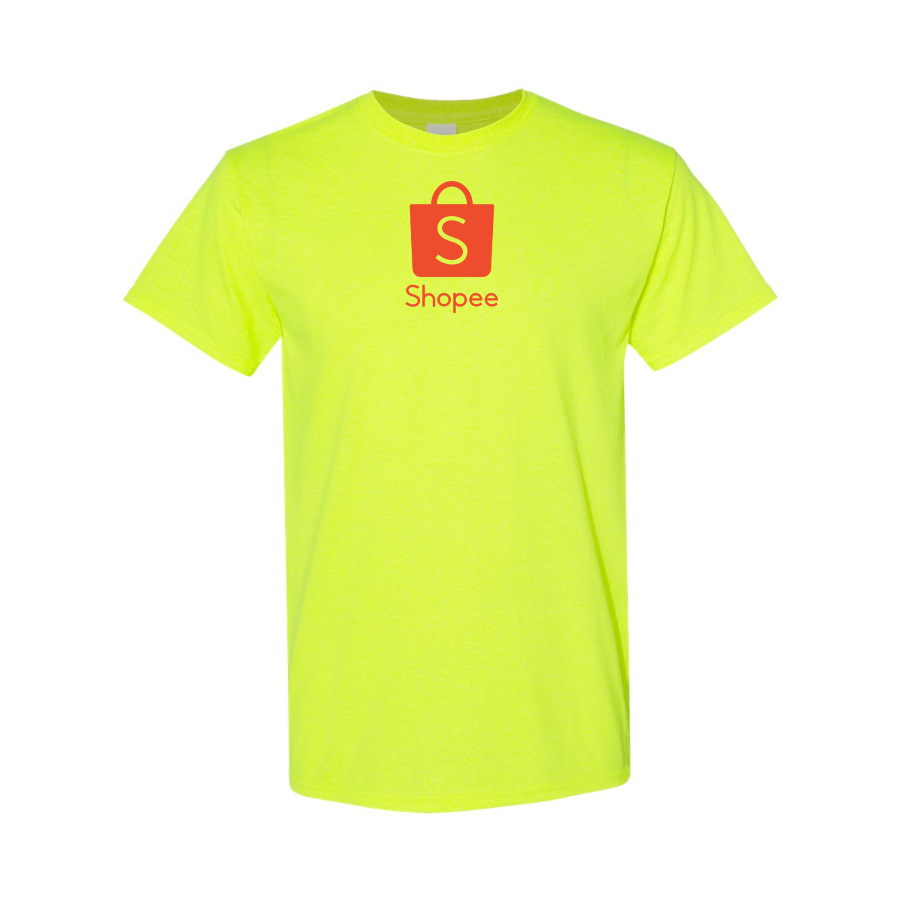 Men's Shopee Logo Cotton T-Shirt