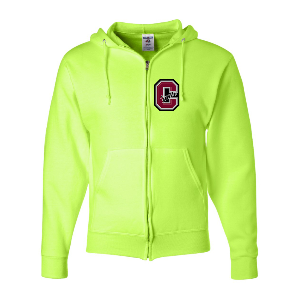 Men's  Colgate Raiders  JERZEES NuBlend Full-Zip Hooded Sweatshirt