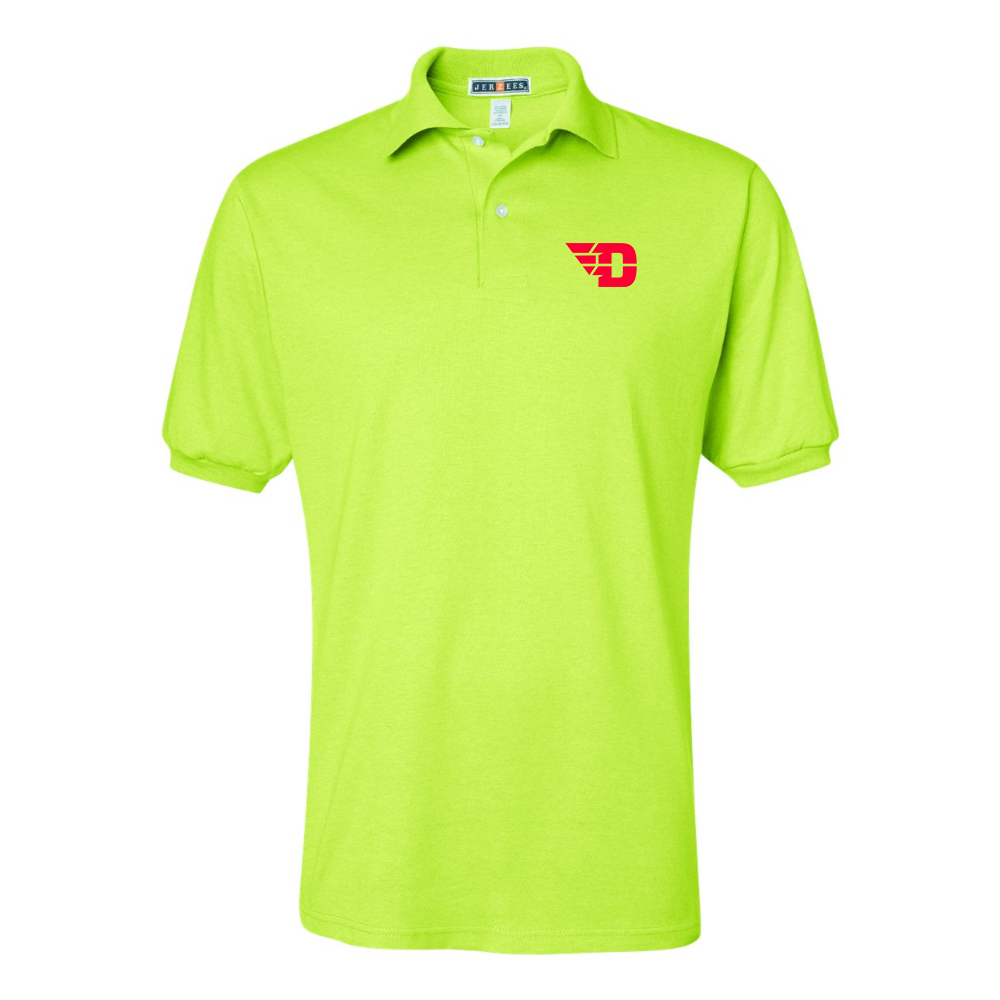 Men's Dayton Flyers JERZEES  SpotShield polo