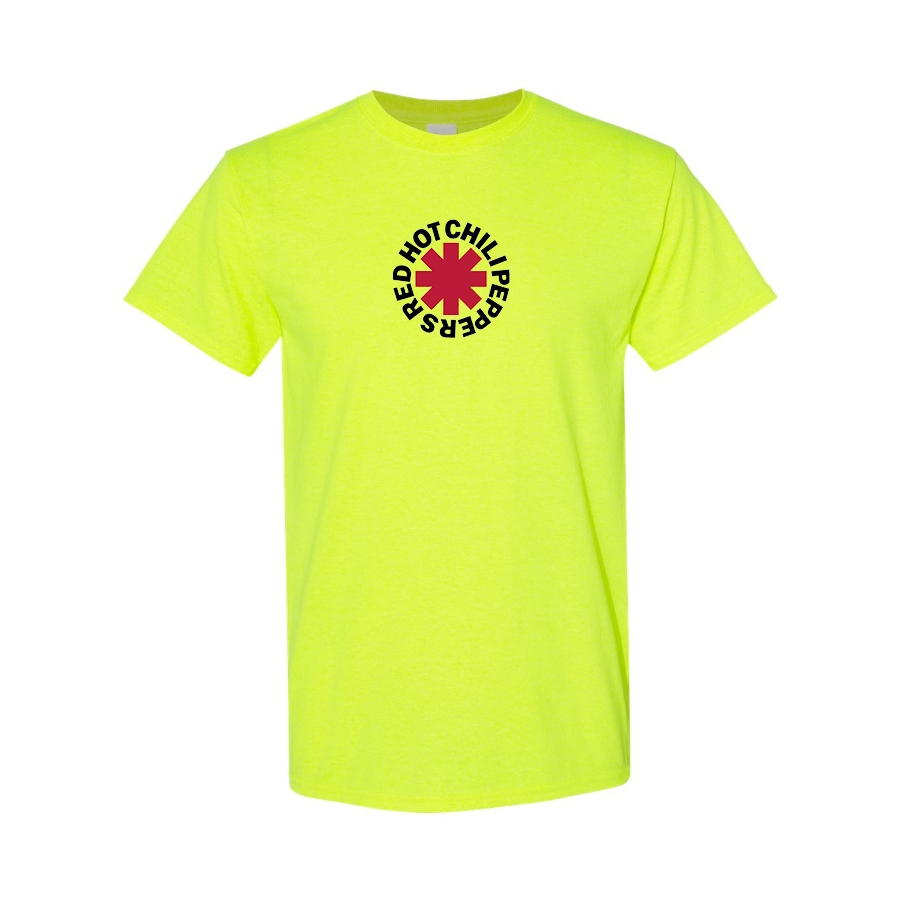 Men's Red Hot Chili Peppers Logo Cotton T-Shirt