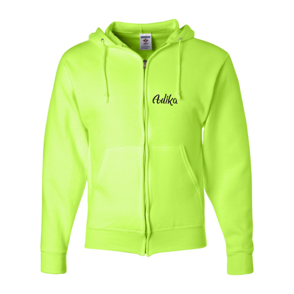 Men's Adika JERZEES NuBlend Full-Zip Hooded Sweatshirt