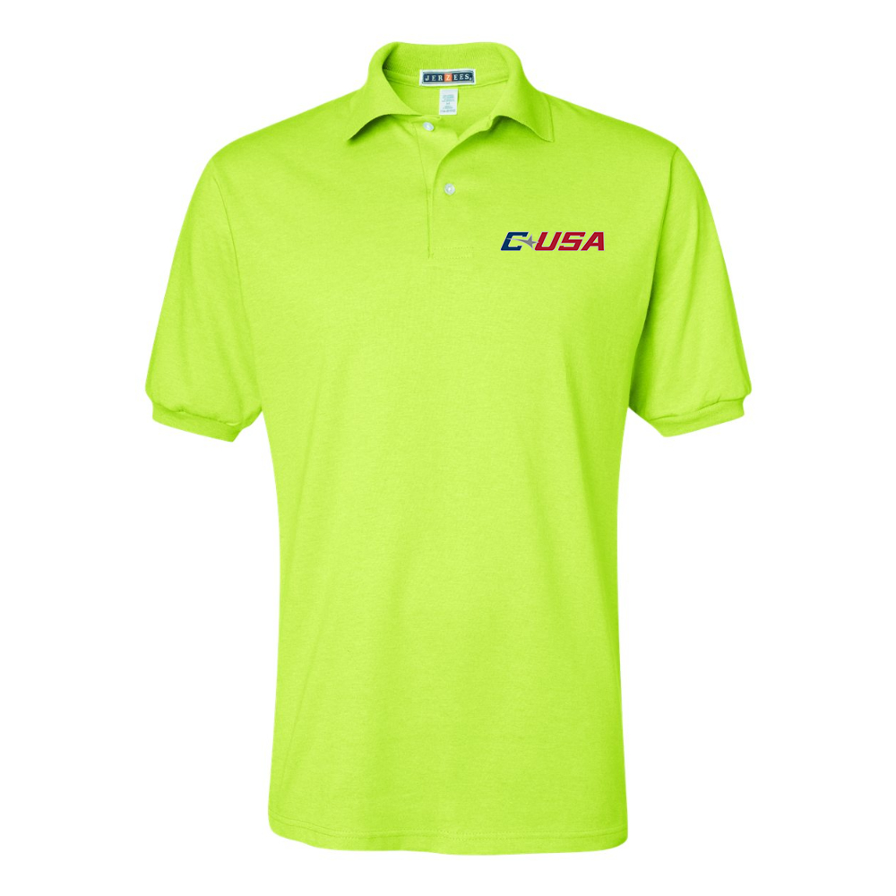 Men's Conference USAl JERZEES  SpotShield polo