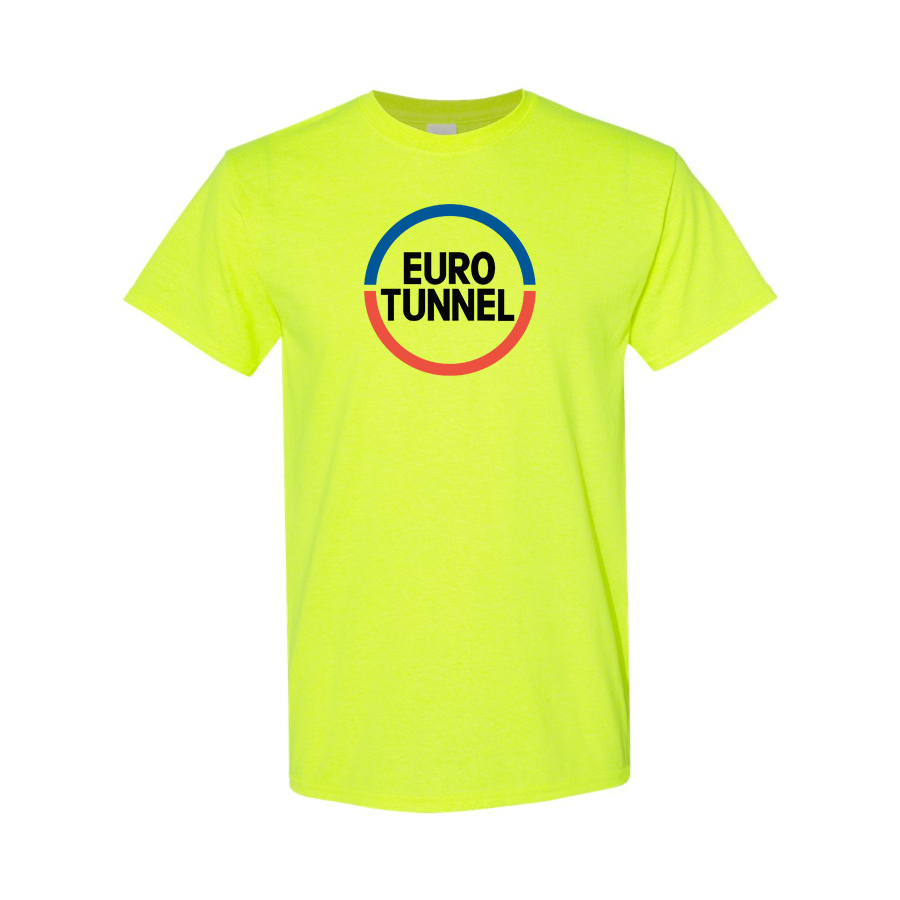 Men's  Eurotunnel  Logo Cotton T-Shirt