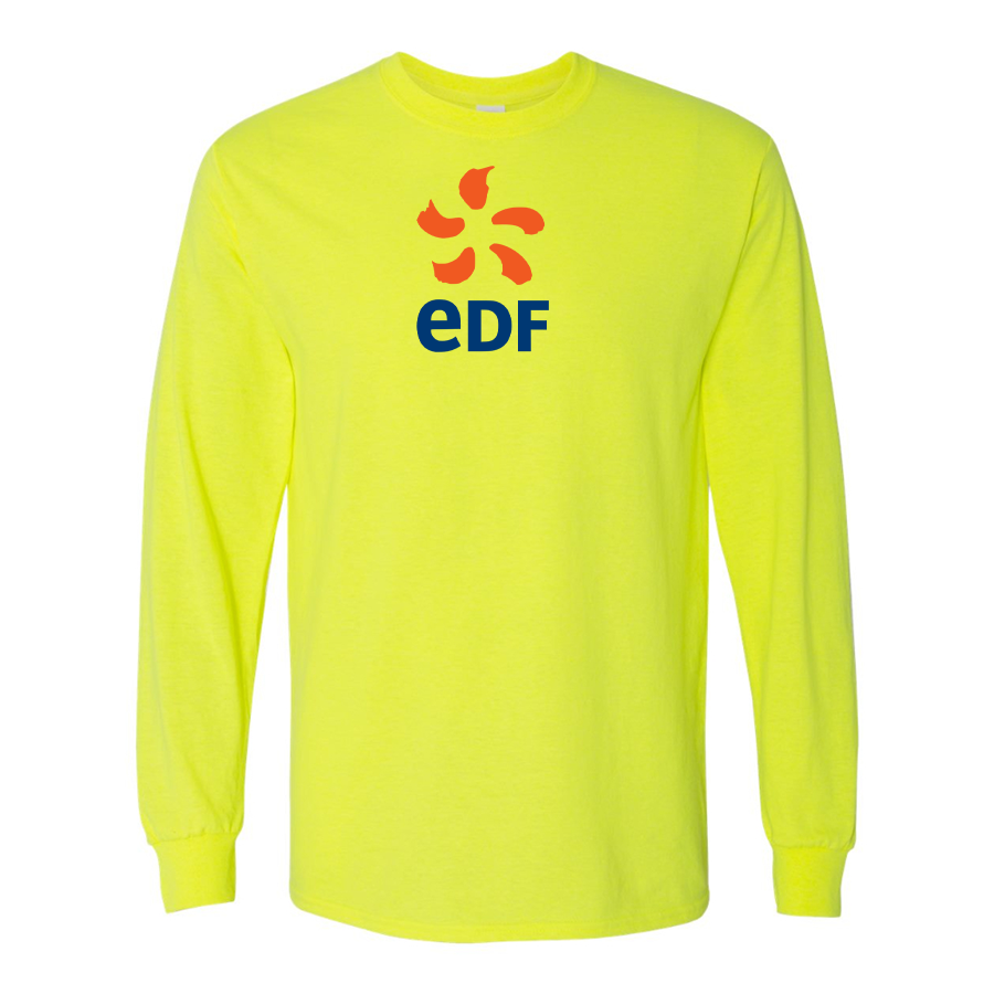 Men's Edf Gildan Heavy Cotton Long Sleeve T-Shirt