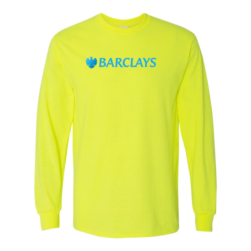 Men's  Barclays Gildan Heavy Cotton Long Sleeve T-Shirt