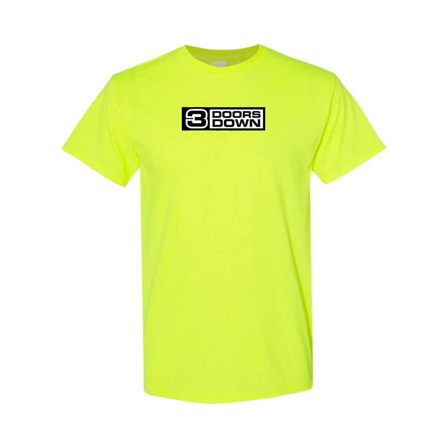 Men's 3 Doors Down Logo  Cotton T-Shirt