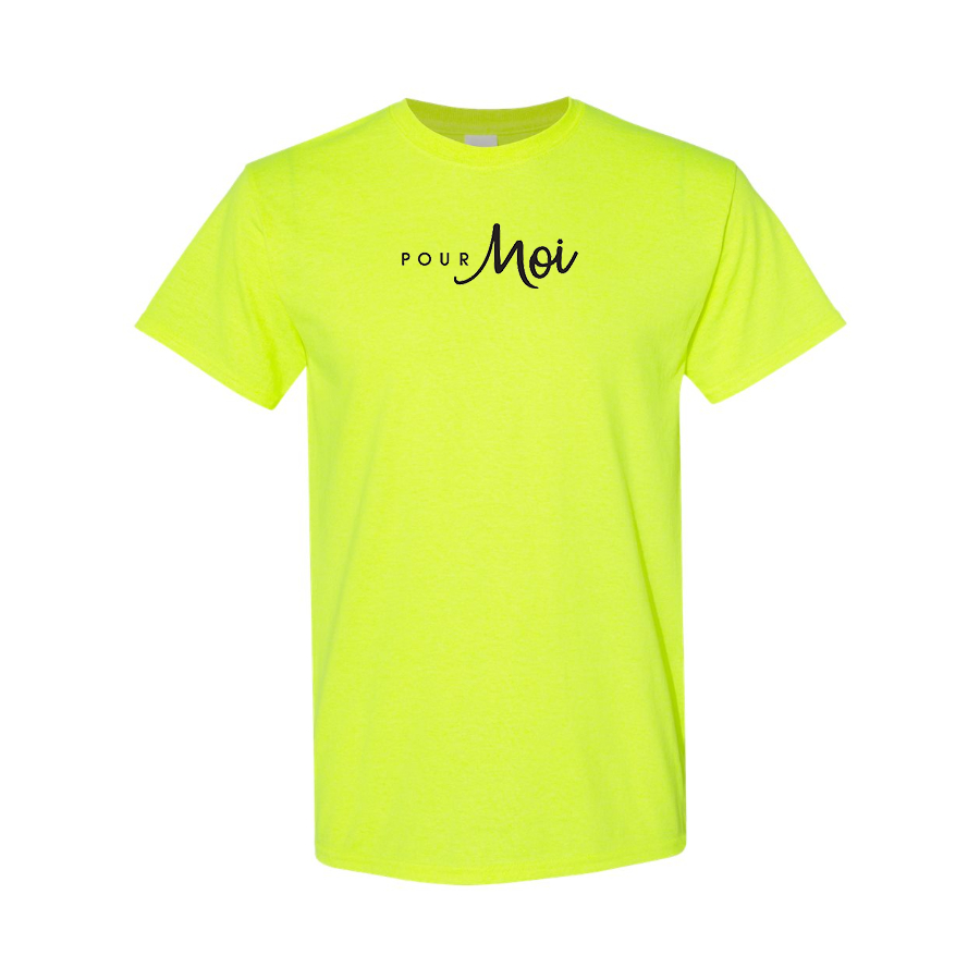 Men's Pour Moi Logo Cotton T-Shirt