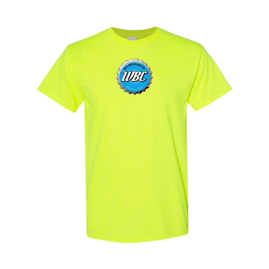 Men's Wit Beverage Company Logo Cotton T-Shirt