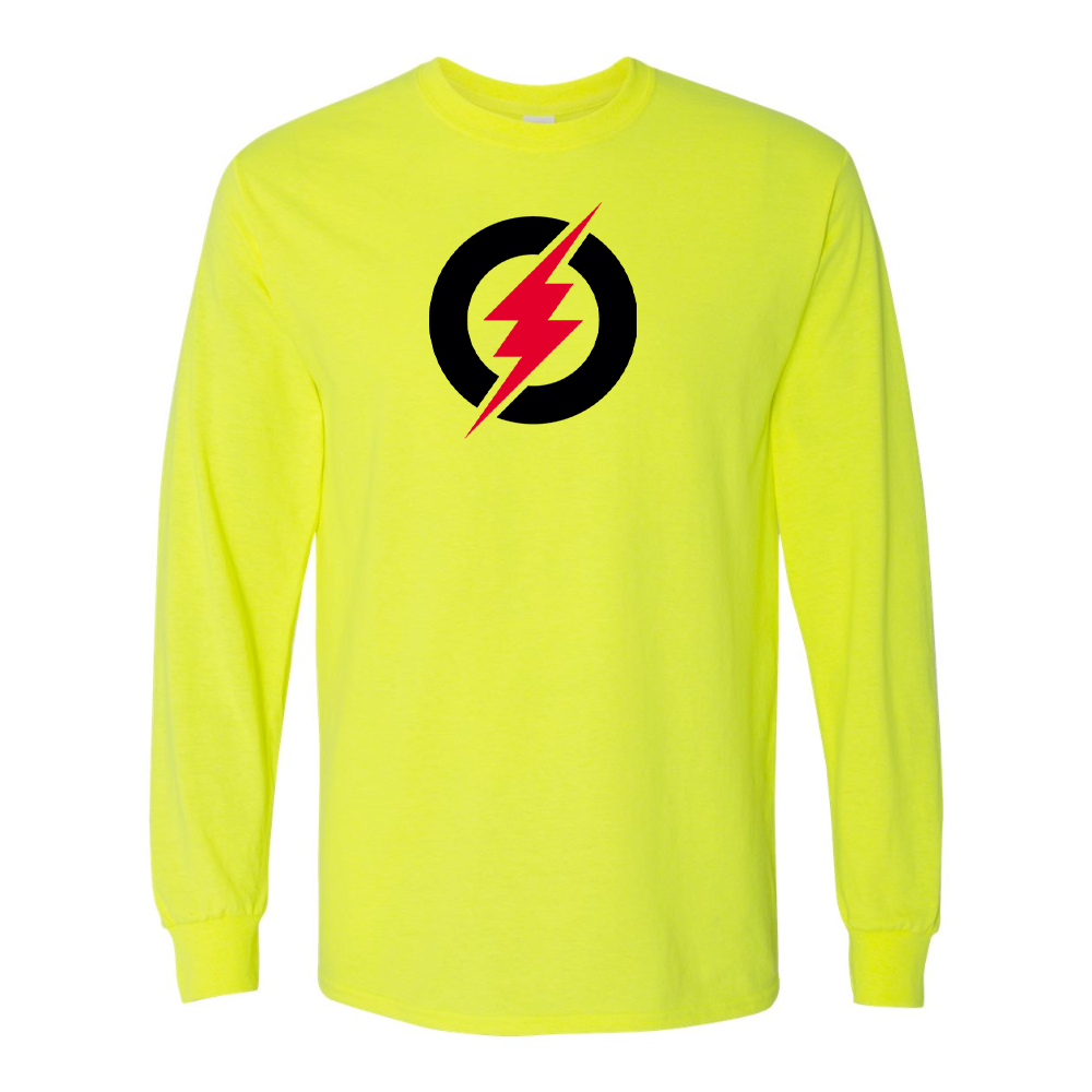 Men's Rayovac Lightning Gildan Heavy Cotton Long Sleeve T-Shirt