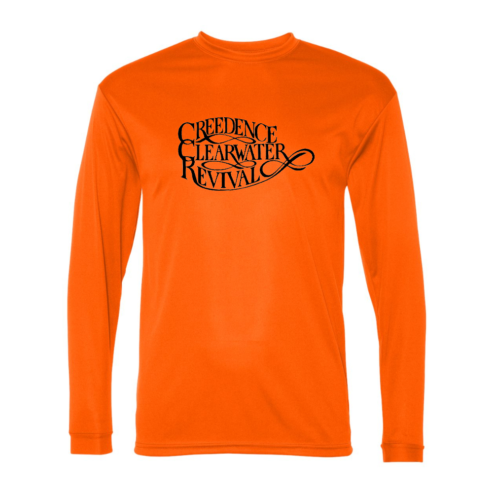 Men's Creedence Clearwater Revival Performance Long Sleeve T-Shirt