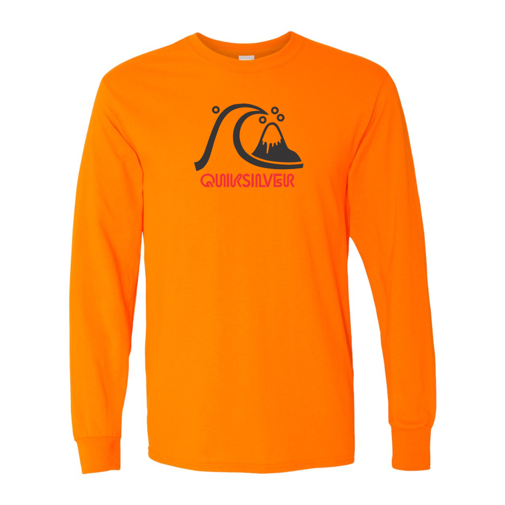Men's Quicksilver Gildan Heavy Cotton Long Sleeve T-Shirt