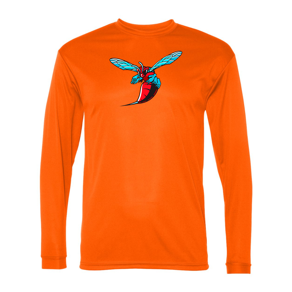 Men's Delaware State Hornets Performance Long Sleeve T-Shirt