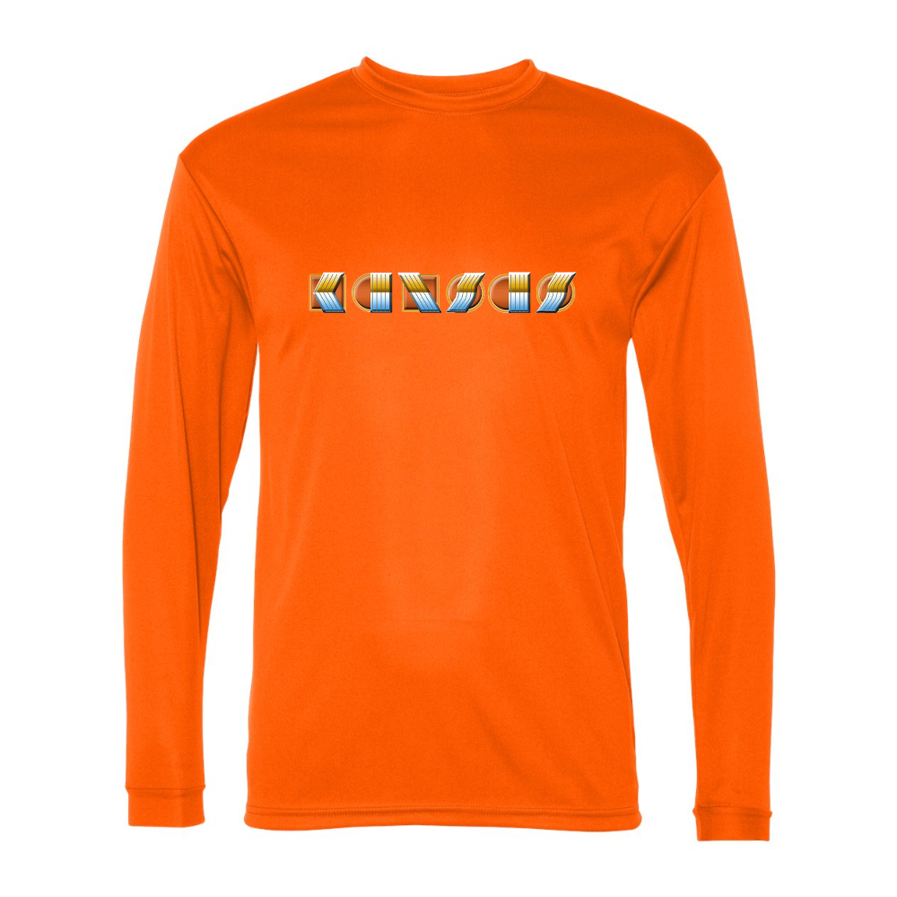 Men's Kansas Performance Long Sleeve T-Shirt