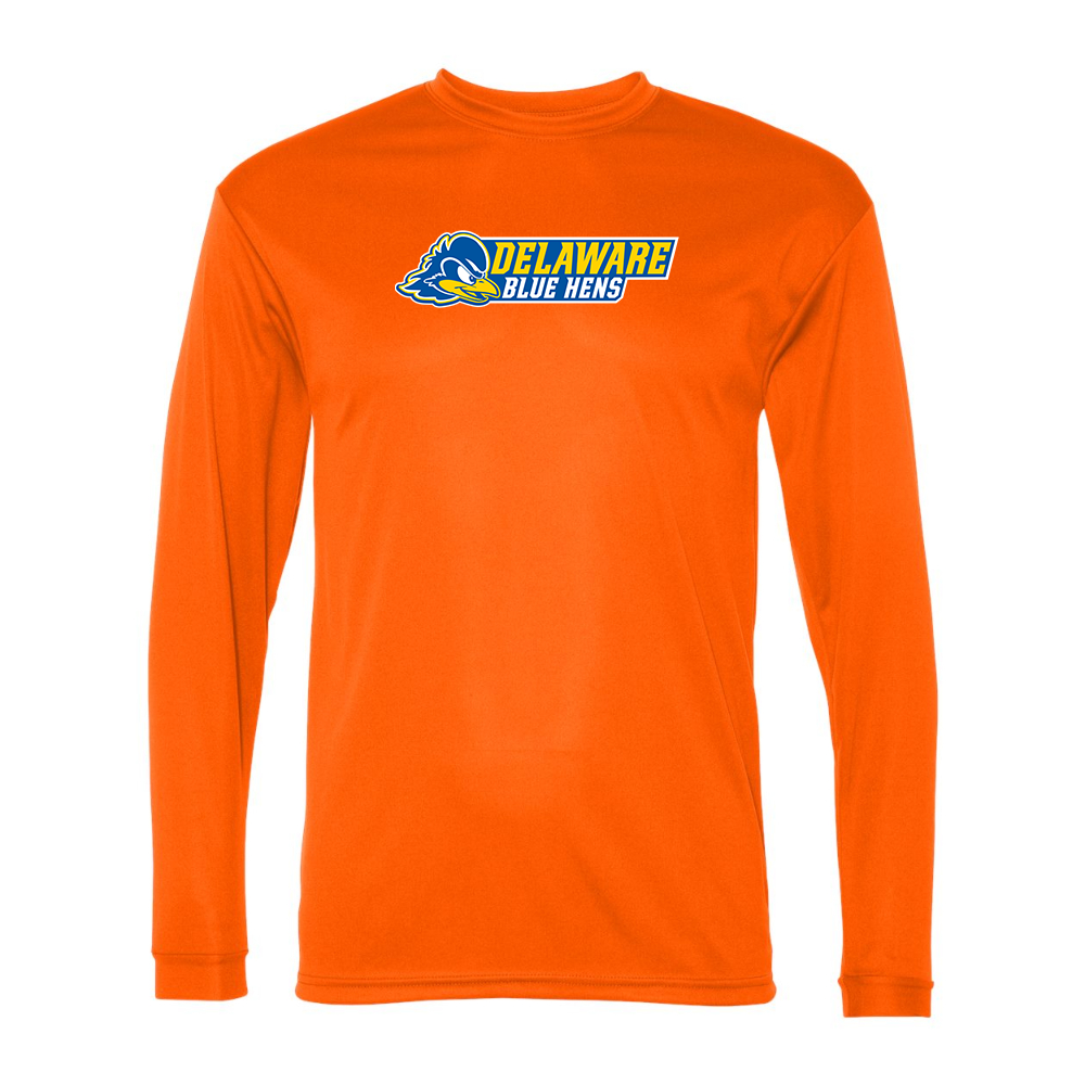 Men's Delaware Blue Hens Performance Long Sleeve T-Shirt