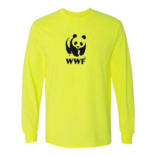 Men's  WWF  Gildan Heavy Cotton Long Sleeve T-Shirt