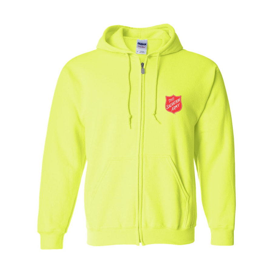 Men's The Salvation Army Gildan  Heavy Blend Full Zip Hooded Sweatshirt