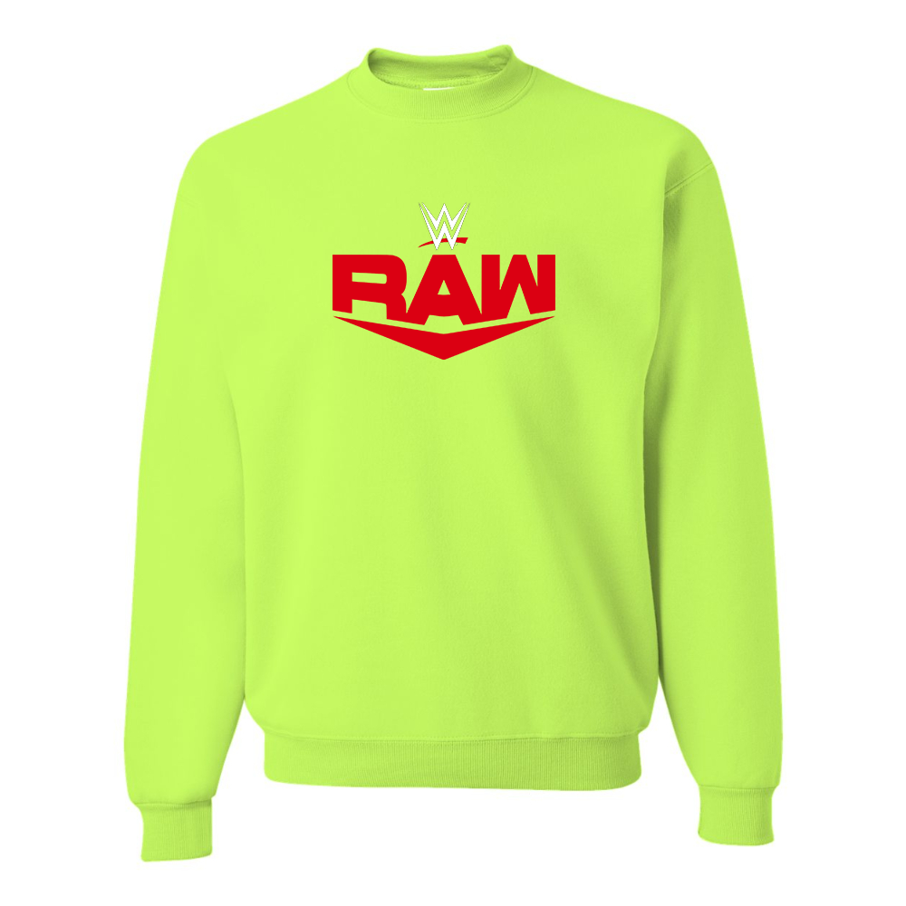 Men's  WWE Raw JERZEES NuBlend Crewneck Sweatshirt