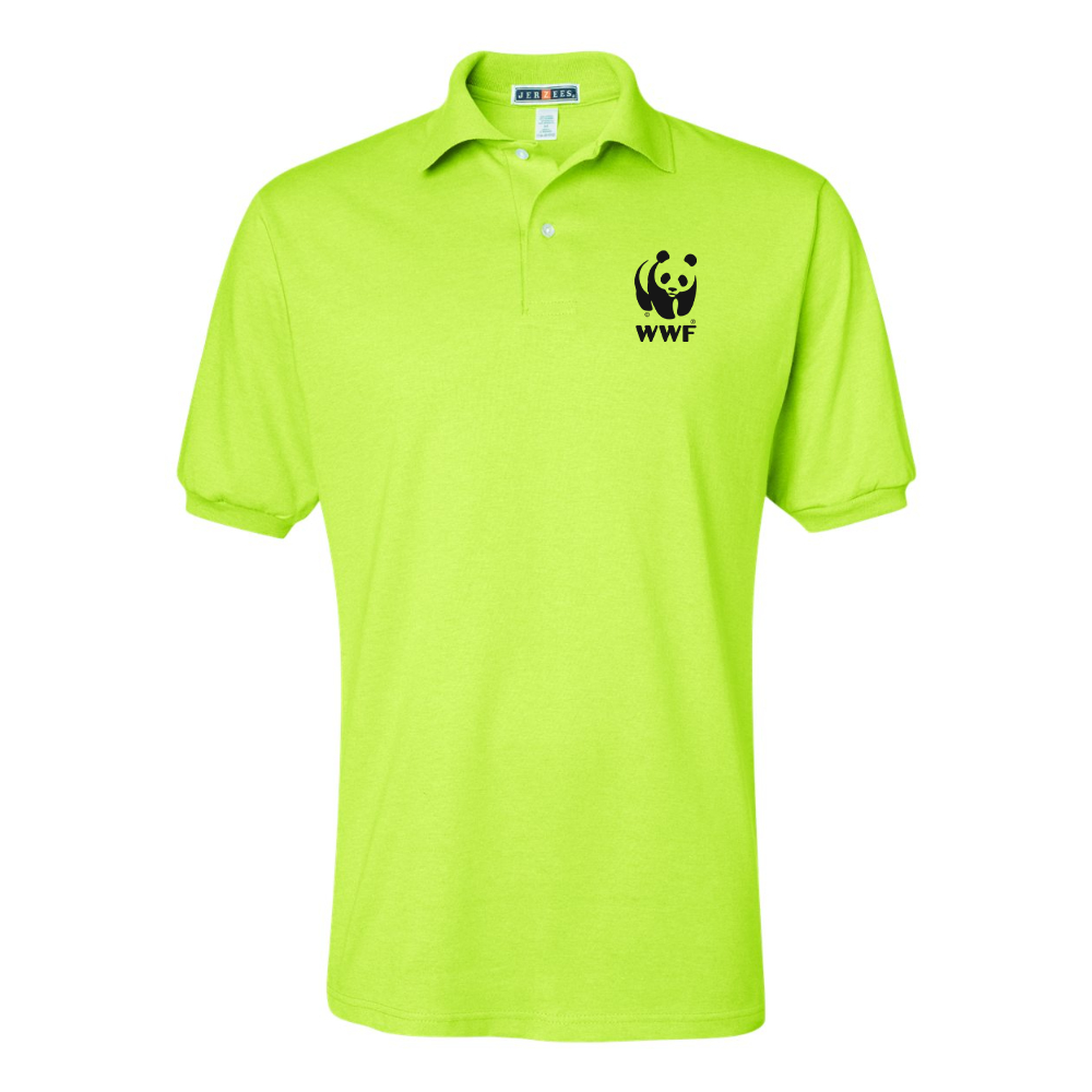 Men's  WWF  JERZEES  SpotShield polo