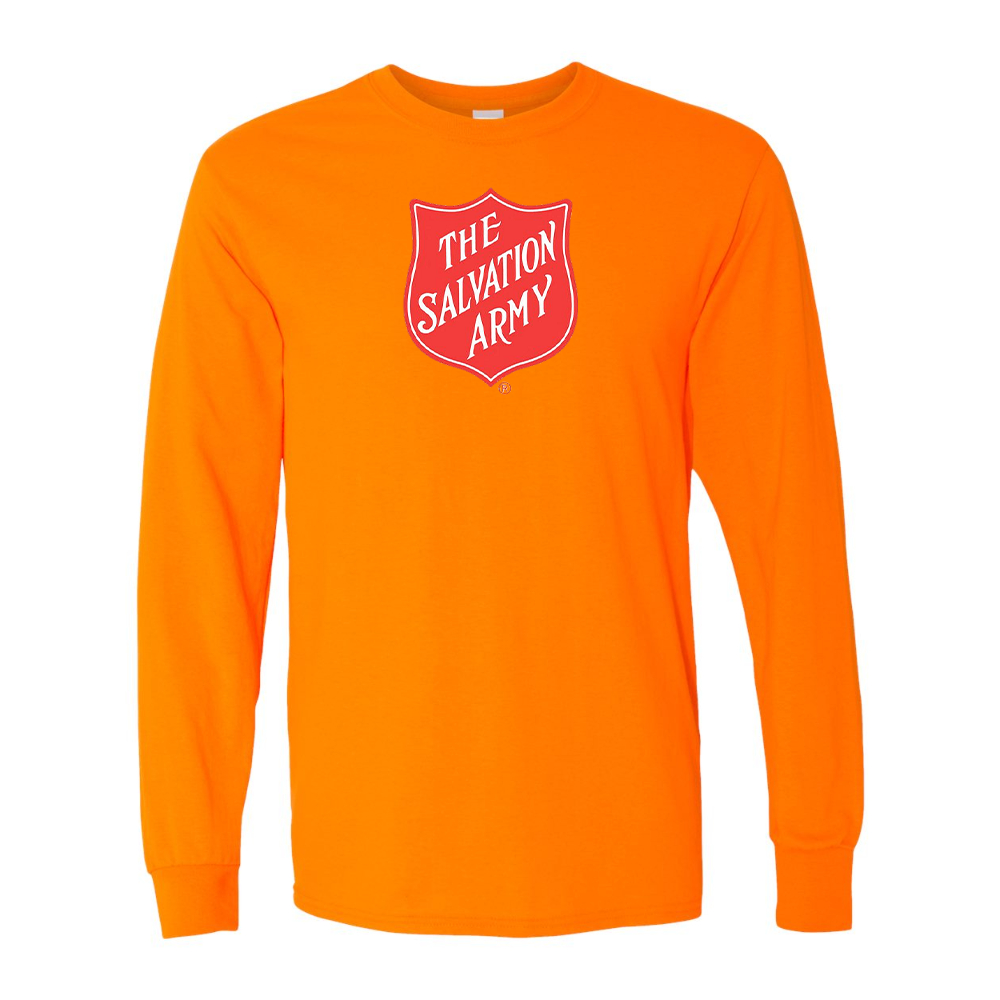 Men's  The Salvation Army  Gildan Heavy Cotton Long Sleeve T-Shirt