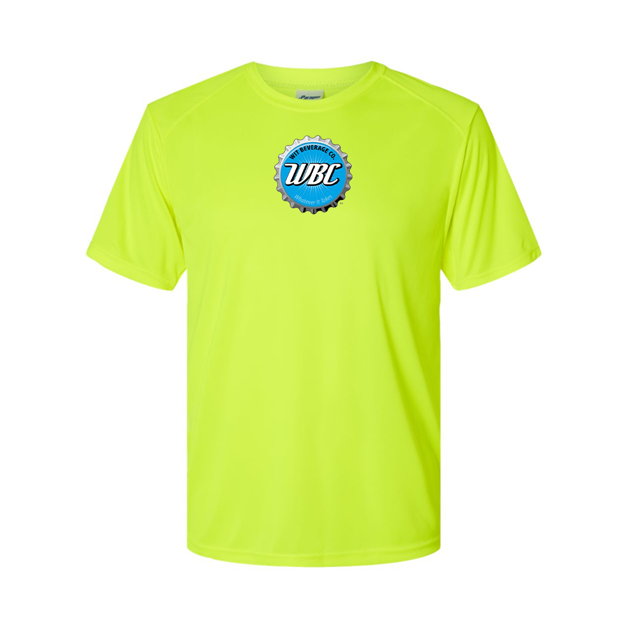 Men's Wit Beverage Company Logo Performance T-Shirt