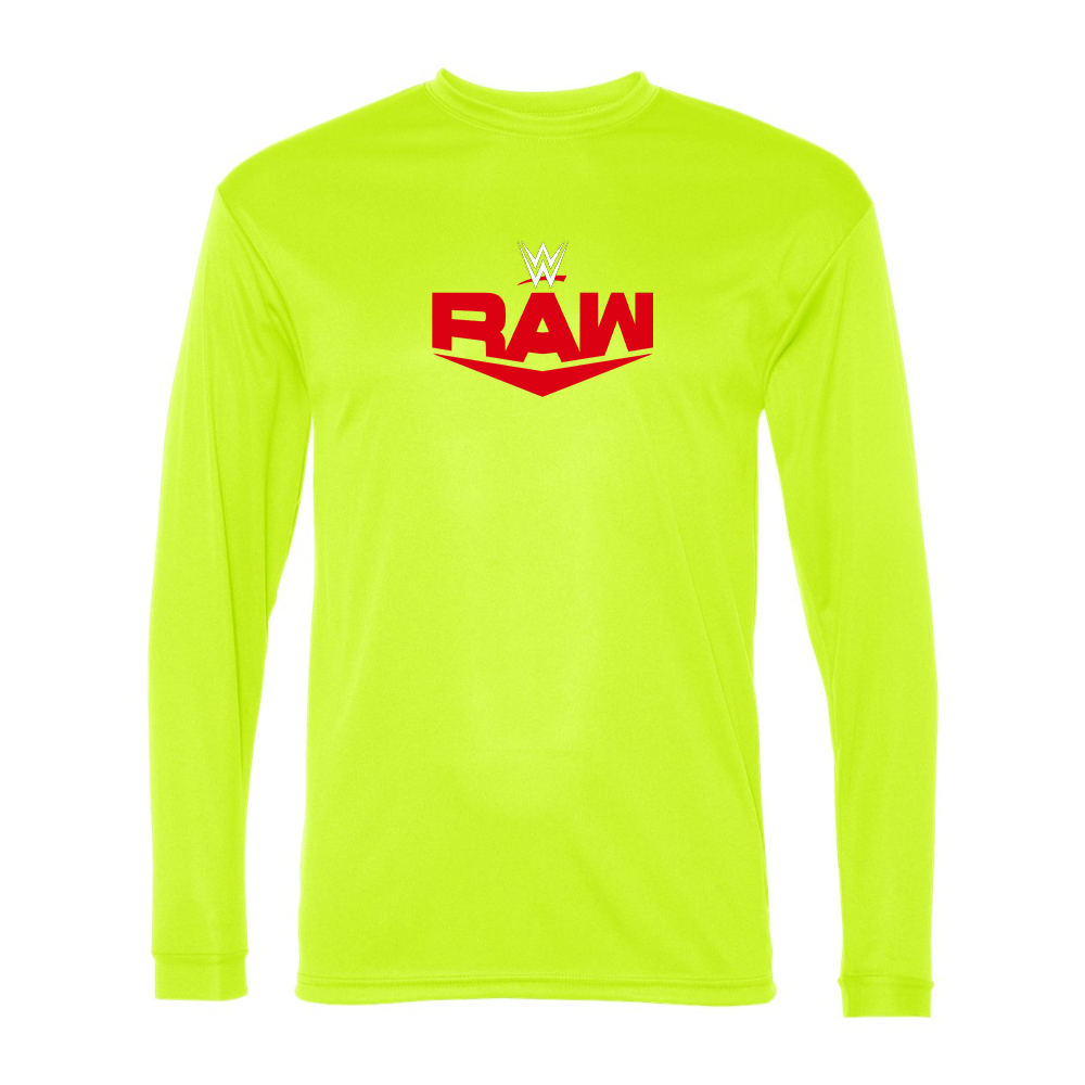 Men's  WWE Raw Performance Long Sleeve T-Shirt