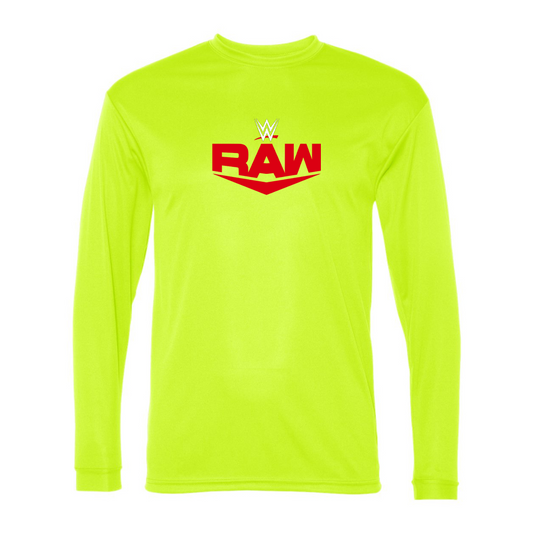 Men's  WWE Raw Performance Long Sleeve T-Shirt