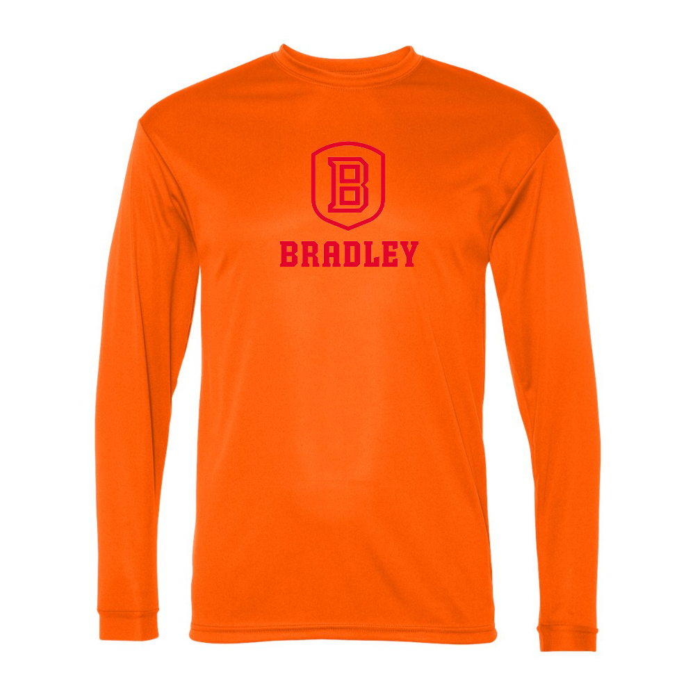 Men's Bradley Braves Performance Long Sleeve T-Shirt