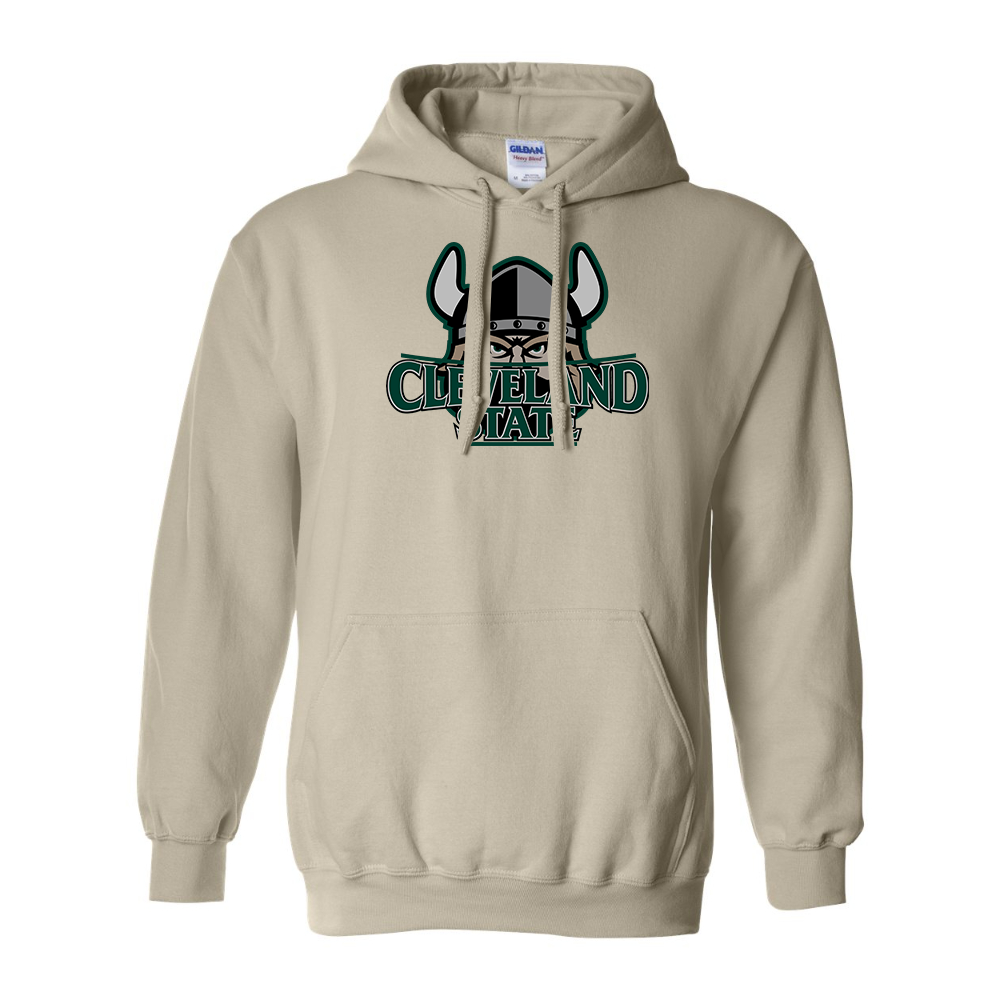 Men's Cleveland State Vikings  Gildan  Heavy Blend Hooded Sweatshirt
