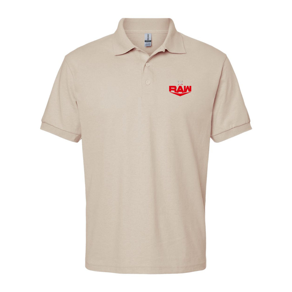 Men's  WWE Raw    Dry Blend Jersey Polo