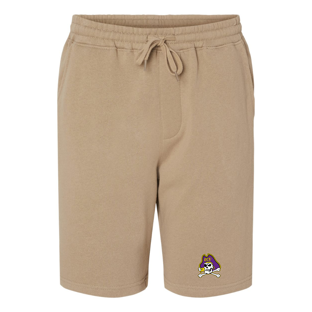 Men's  East Carolina Pirates Independent Trading Co Midweight Fleece Short