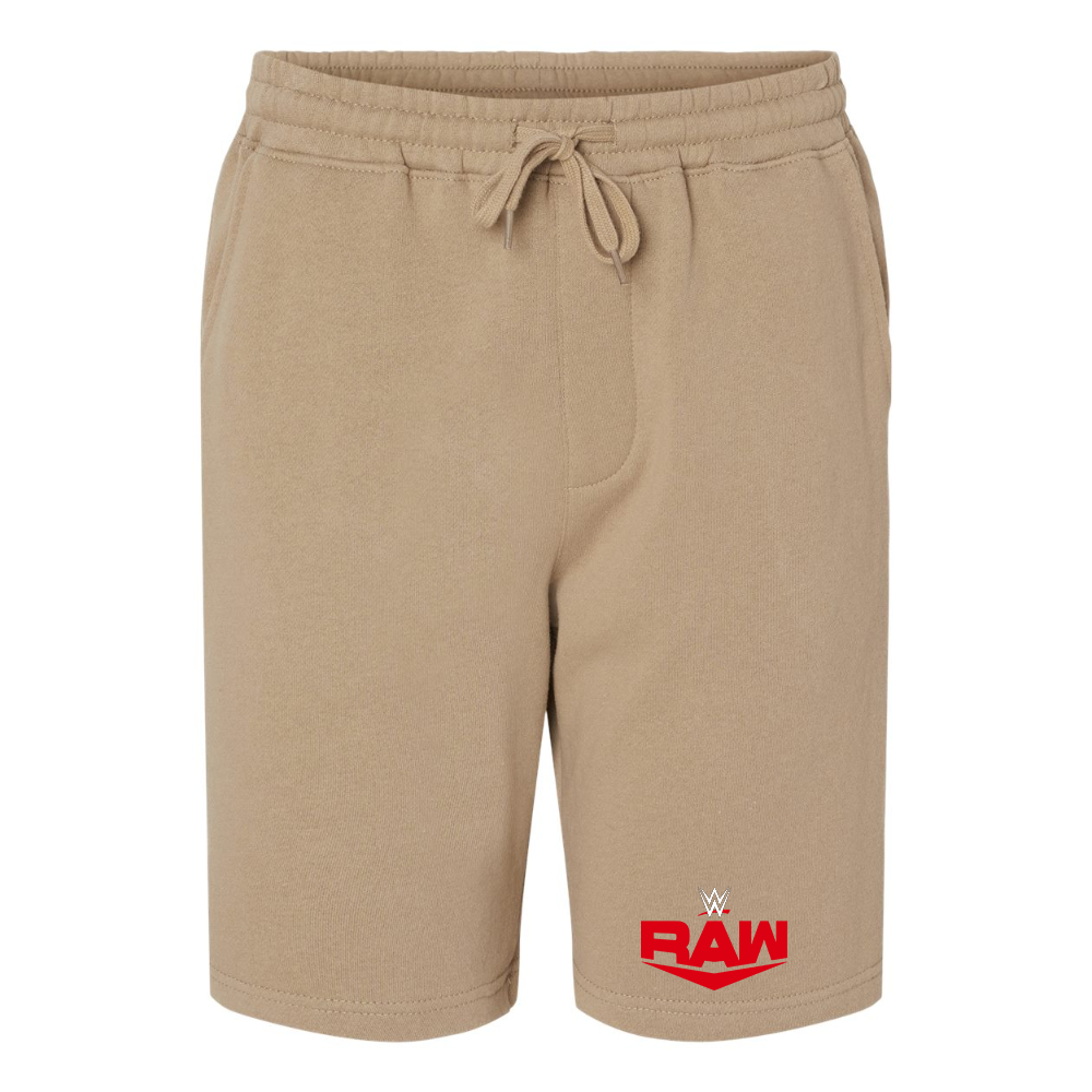 Men's  WWE Raw Independent Trading Co Midweight Fleece Short