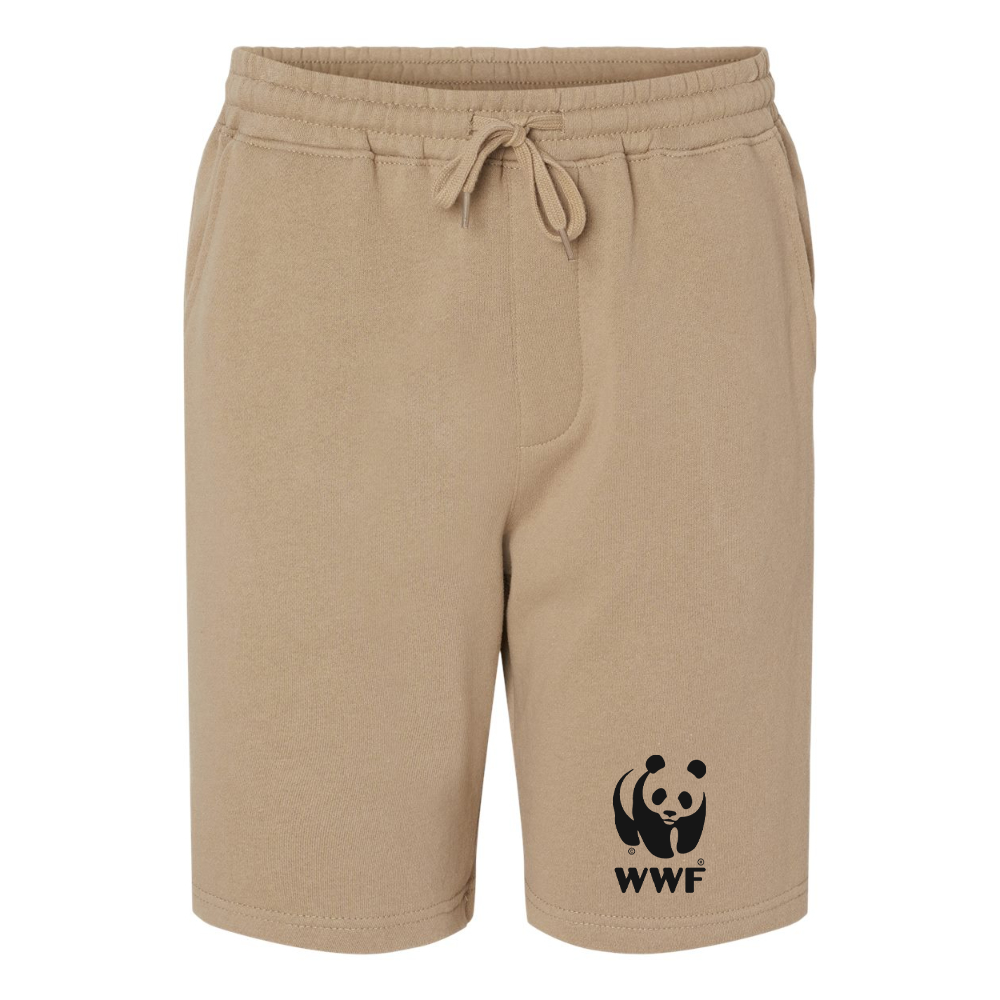 Men's  WWF Independent Trading Co Midweight Fleece Short