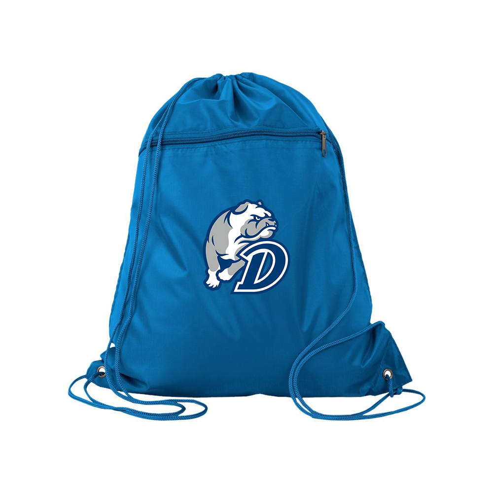 Drake Bulldogs Q-Tees - Polyester Cinchpack