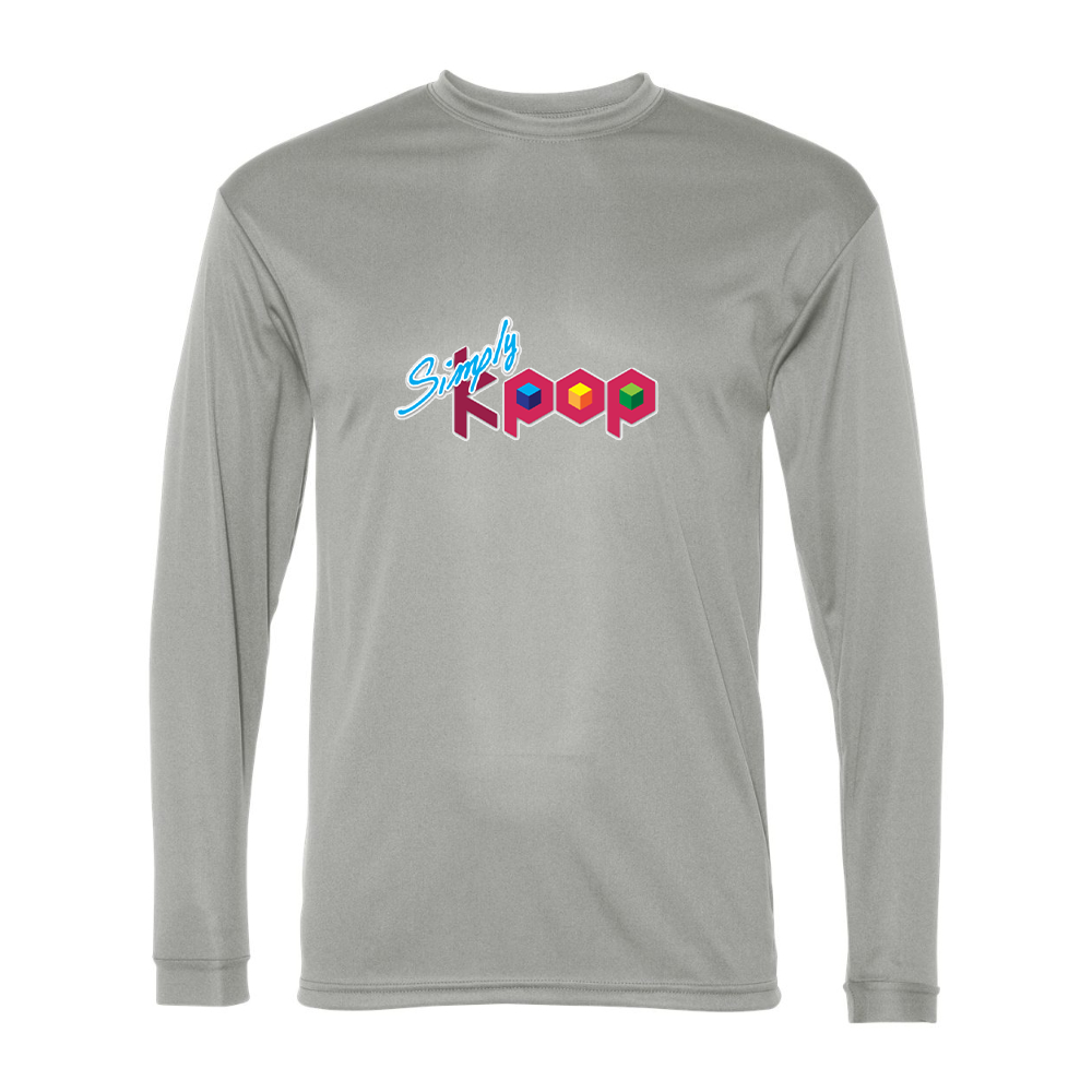 Men's Simply Kpop Performance Long Sleeve T-Shirt