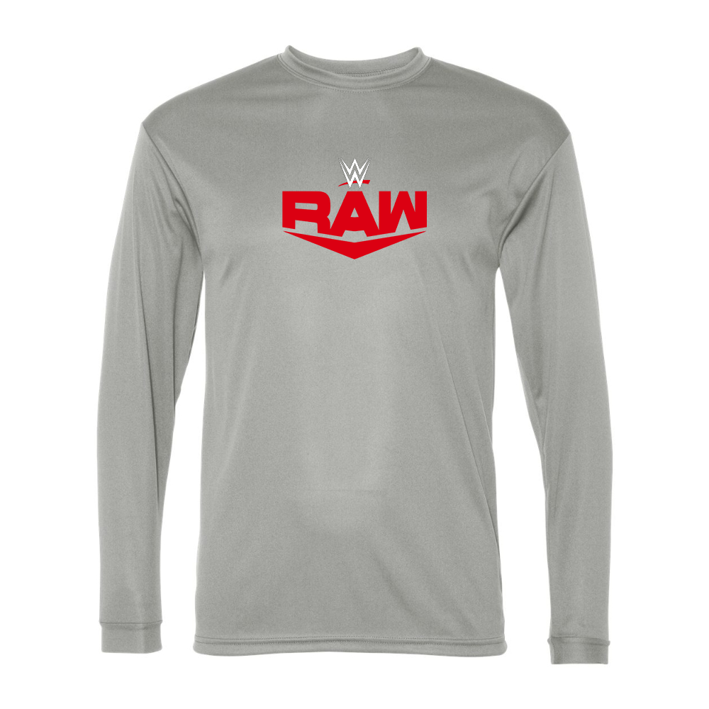 Men's  WWE Raw Performance Long Sleeve T-Shirt