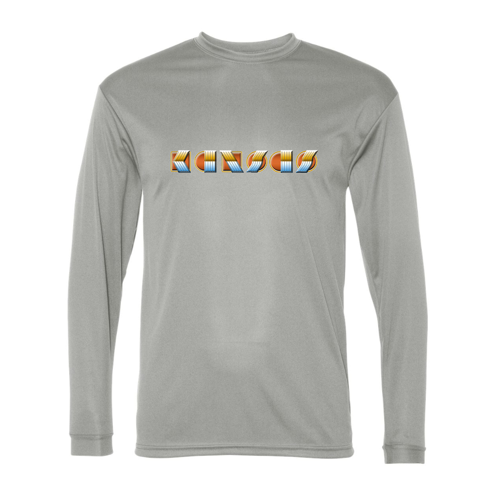 Men's Kansas Performance Long Sleeve T-Shirt